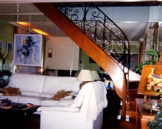 Salon escalier